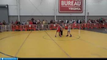 45 lbs Champ. Round 1 - Brandon Kavanaugh, Williamsburg Wrestling Club vs Oceana Saferite, NOVA WC