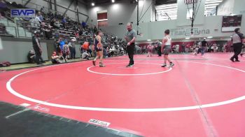 90 lbs Quarterfinal - Logan Kaiser, Pin-King All Stars vs Camden Lloyd, Team Tulsa Wrestling Club