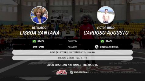 Bernardo Lisboa Santana vs Victor Hugo Cardoso Augusto 2025 ADCC Brazilian Nationals