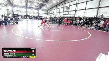 140 lbs Cons. Round 3 - Lizzie Evans, Mountain Crest vs Eva Newland, Mountain Ridge