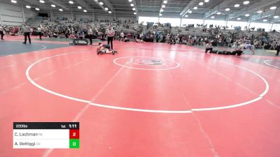 220 lbs Round Of 32 - Calvin Lachman, PA vs Antonio Bottiggi, OH