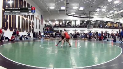 117 B Champ. Round 2 - Aubrey Filsinger, Mount Union University vs Hailey Hatfield, Otterbein University