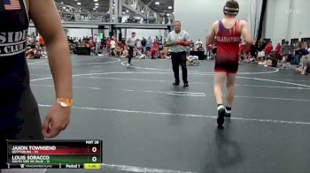 190 lbs Round 3 (8 Team) - Mason Rebert, Gettysburg vs Charlie Dunn, South Side WC Blue