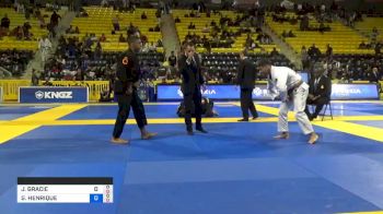 JONNATAS GRACIE ARAUJO DA SILVA vs GABRIEL HENRIQUE DOS S. OLIVEIRA 2019 World Jiu-Jitsu IBJJF Championship