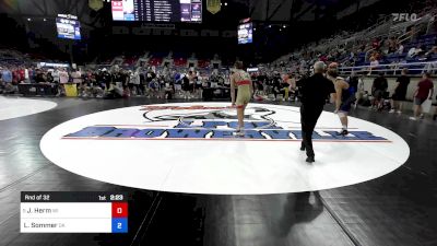 157 lbs Rnd Of 32 - Jacob Herm, WI vs Landyn Sommer, OK