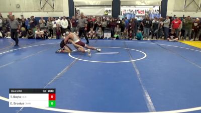 127 lbs Consy 1 - Tyler Boyle, Hickory vs Elijah Brosius, Cranberry