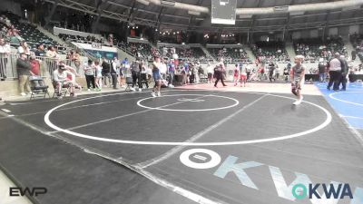 80 lbs Consi Of 8 #1 - Matthew Lesher II, Mojo Grappling Academy vs Walker Lewis, Dark Cloud Wrestling Club