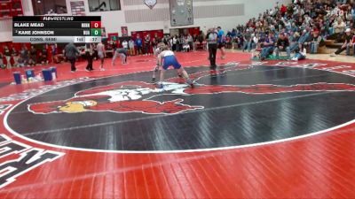 139 lbs Cons. Semi - Blake Mead, Minneota vs Kane Johnson, New Ulm Area