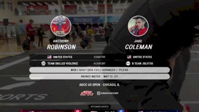 Jake Coleman vs Anthony Robinson 2024 ADCC Chicago Open