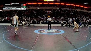 5A 172 lbs 1st Place Match - Tatum Garcia, Atrisco Heritage vs Michael Jaramillo, Albuquerque