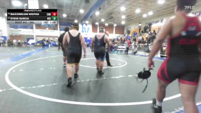 285 lbs Cons. Round 3 - Maxximilian Wojtas, Corona Del Mar vs Steve Garcia, Rubidoux
