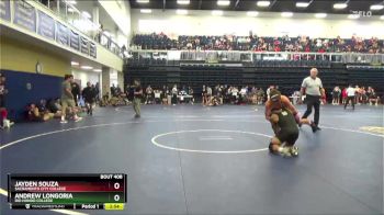 165 lbs Cons. Round 4 - Andrew Longoria, Rio Hondo College vs Jayden Souza, Sacramento City College