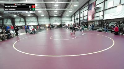 126 lbs Round 2 (8 Team) - Kelby Wright, Bear River B vs Mac Gubler, Snow Canyon