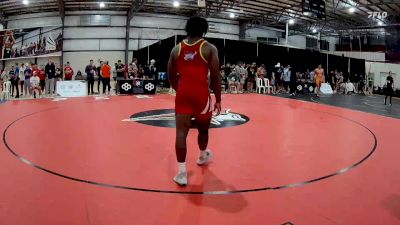 97 kg Cons. Round 3 - Steven Burrell Jr, Cavalier Wrestling Club vs Tyler Shellenbarger, Lake Erie RTC