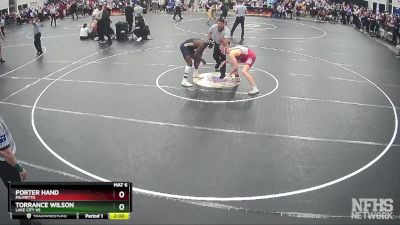 3A 175 lbs Cons. Semi - Porter Hand, Palmetto vs Torrance Wilson, Lake City Hs