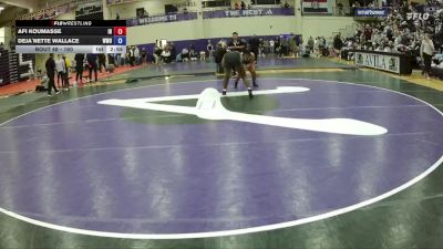 160 lbs Champ. Round 2 - Deja`nette Wallace, William Woods vs Afi Koumasse, Indian Hills