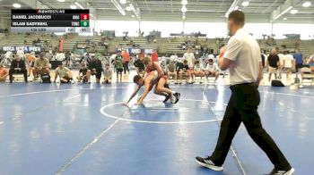 135 lbs 3rd Place - Daniel Jacobucci, Ohio United - MS vs Islam Sadybekl, TDWC Maniacs Blue - MS