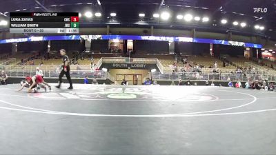 55 lbs Round 1 - Luka Zayas, Creeks Wrestling Club vs William Smith, Jayhawk Wrestling Club