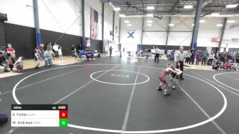 55 lbs Rr Rnd 2 - Sariah Fisher, Alpha Miami Grappling vs Macoy Andrews, Umpqua Wrestling Club