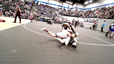 83 lbs Rr Rnd 3 - Ames Dore, Oklahoma Wrestling Academy vs Ryan Albiston, Geary Youth Wrestling