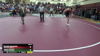 JV-33 lbs Semifinal - Blaine Brannon, Nashua-Plainfield vs Peyce McCoy, Dubuque Hempstead