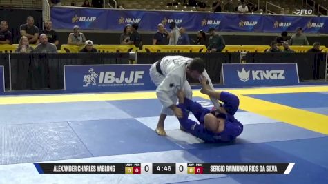 Sergio Raimundo Rios Da Silva vs Alexander Charles Yablong 2026 Pan Jiu Jitsu IBJJF Championship