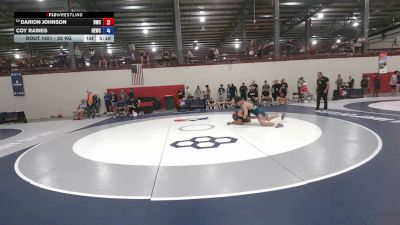 92 kg Cons. Rd Of 16 - Darion Johnson, Bearcat Wrestling Club vs Coy Raines, Husky Elite Wrestling Club
