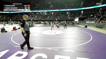 7th Place Match - Hailey Schafer, Miller/Highmore-Harrold vs Chloe Caton, Yankton