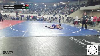 92 lbs Consi Of 16 #2 - Connor Suskey, Team Tulsa Wrestling Club vs Liam Sherrell, Booker T Washington Carver