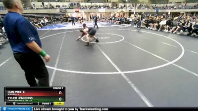 220 lbs Round 1 (4 Team) - Tyler Jennings, Caledonia-Houston vs Ron White, Holmen