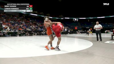 157 lbs Round 1 (16 Team) - Benny Rogers, Cornell vs Landon Robideau, Oklahoma State