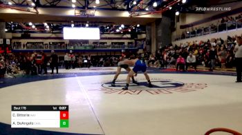 160 lbs Consi Of 8 #1 - Colby Bittorie, Waynesboro vs Anthony DeAngelo, Carlisle