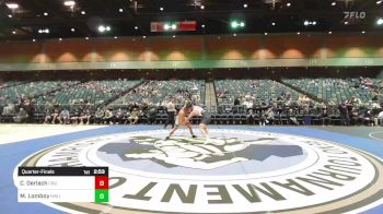 197 lbs Quarterfinal - Caden Gerlach, California Baptist University vs Misha Lomboy, Michigan State