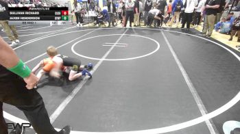 52 lbs Rr Rnd 1 - Sullivan Richard, Cushing Tigers vs Jaxen Henderson, Beggs Youth Wrestling Program