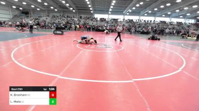 182 lbs Round Of 32 - Kyler Branham, NC vs Lucas Mata, AZ