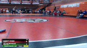 113 lbs Quarterfinal - Everett Stokes, Declo vs Kelton Reynolds, Snake River