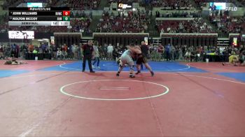 250 lbs Semifinal - Kolton McCoy, Kalispell Wrestling Club vs John Williams, Project Wrestling