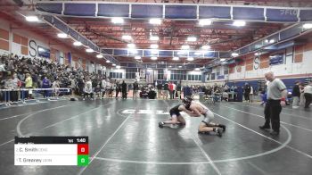 150 lbs Consolation - Caden Smith, Central Catholic vs Troy Greaney, Leominster