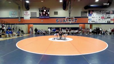 75 lbs Semis (4 Team) - Brody Utsman, Tennessee Middle School vs Trey Bell, Cleveland Middle School