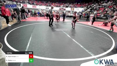 Quarterfinal - Alexander Scroggins, Coweta Tiger Wrestling vs Blazyn Welch, Claremore Wrestling Club