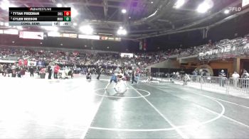 98 lbs Cons. Semi - Tytan Freeman, Shelley vs Cyler Beeson, Middleton