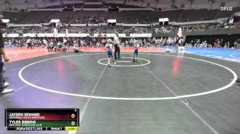 Rookie 3-5 48-52 Quarterfinal - Jayden Seward, Smithfield Youth Wrestling vs Tyler Bibbins, New Kent Wrestling Club