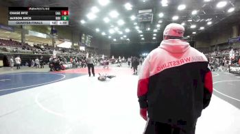 61 lbs Quarterfinal - Chase Ritz, Eaglecrest WC vs Jaxson Arce, Ridge WC