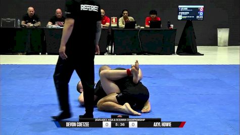 Axyl Howie vs Devon Coetzee 2025 ADCC Asia & Oceania Championship