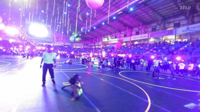 58 lbs Round Of 16 - Kentley Dugas, Carlsbad Combat WC vs Ivan Krasnec, Arvada West