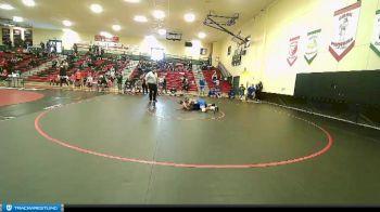 152 lbs Champ. Round 1 - Israel Hernandez, Warden vs Cooper Pinski, Manson