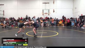 DIVISION 16 lbs Round 3 - Gage Wooldrik, Denver vs Parker Opperman, Waverly-Shell Rock