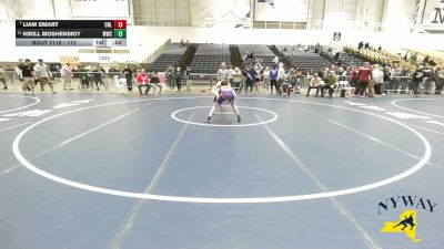 113 lbs 3rd Place Match - Liam Smart, Club Not Listed vs Kirill Moshenskiy, Willpower Wrestling Club