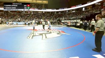 II-152 lbs Champ. Round 1 - Quinian Jones, Highland vs Casper Lippman, Collegiate School