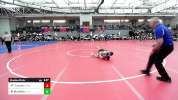 113 lbs Quarterfinal - William Accorsi, Somers vs Ryan Ouelette, Glastonbury